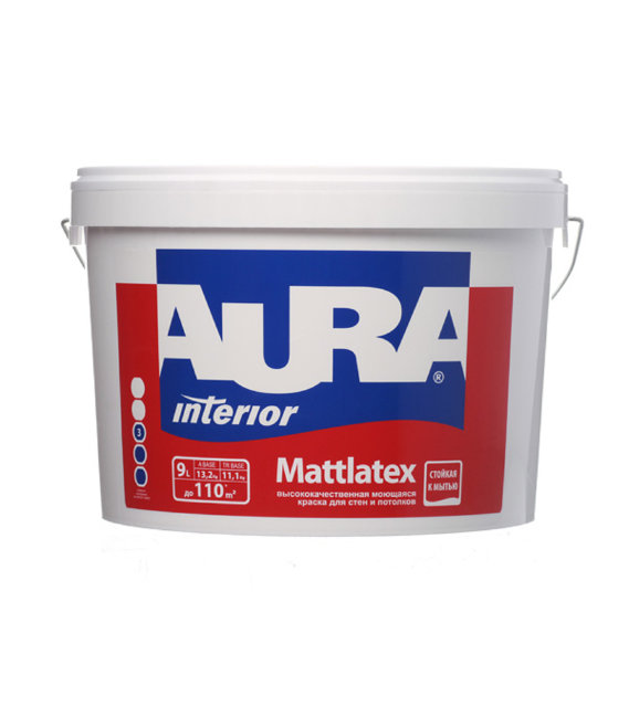 Краска в/д "Aura Mattlatex" 9л 