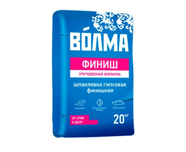 Шпаклевка финишная ВОЛМА Финиш 20кг (56меш/под)