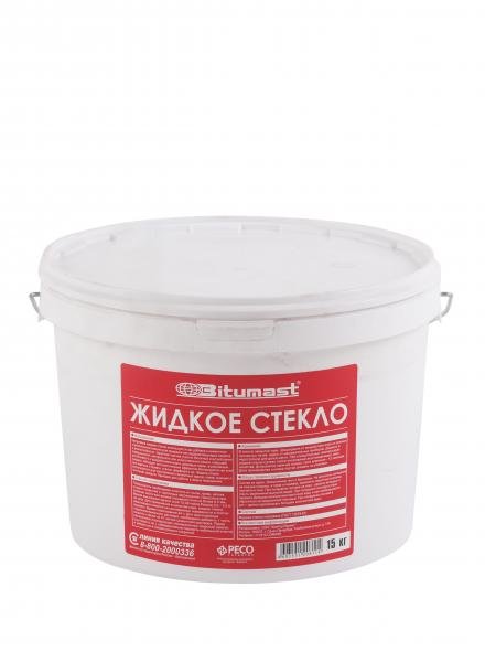 Жидкое стекло Bitumast 15 кг