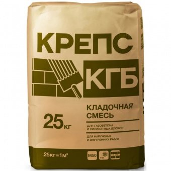 Смесь кладочная КГБ КРЕПС 25кг (56уп/п)